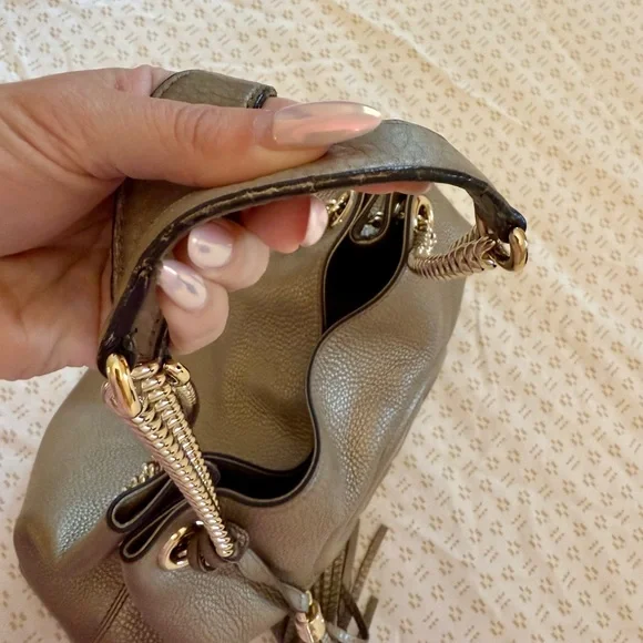 Gucci Metallic Shoulder Bag **PRICE FIRM*** - Picture 8 of 11